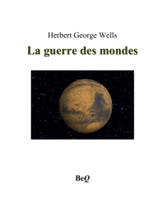 La Guerre des Mondes par H.G. Wells