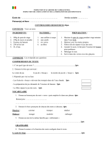 Contr&ocirc;le CM1 : Fran&ccedil;ais, Math&eacute;matiques, Histoire, G&eacute;ographie
