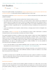 Managing Data Duplicates in Humanitarian Contexts