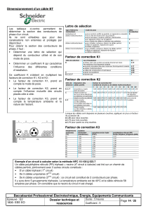 &Eacute;lectrotechnique : Dimensionnement c&acirc;bles, G&eacute;n&eacute;rateurs, D&eacute;tection incendie, Calculs pompes