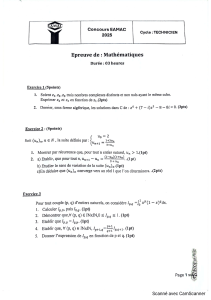 EAMAC 2025 Technician Cycle Mathematics Exam