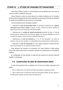 Guide d'&eacute;tude de faisabilit&eacute; financi&egrave;re pour la cr&eacute;ation d'entreprise