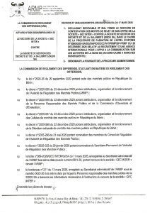 ARMP Decision 2026-025: Public Procurement Dispute Resolution