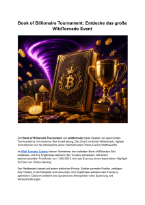 Book of Billionaire Tournament