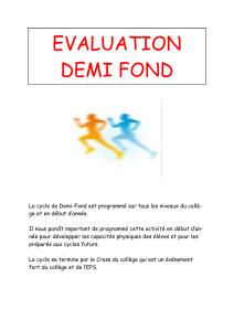 Fiche 9 Demi Fond