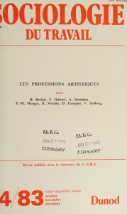 Sociologie du Travail   October-December 1983  Vol 25 Iss 4 -- ISSN 0038-0296, Volume 25, Issue 4, October-December 1983 -- issn 00380296 -- 7754bbd0e61712904d40e0794b6e0aef -- Anna&rsquo;s Archive