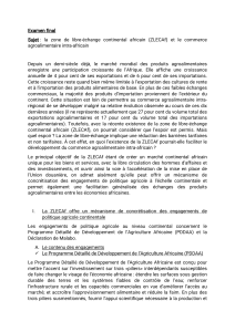 ZLECAf e Com&eacute;rcio Agroalimentar Intra-Africano: Exame Final