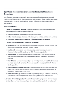 physique qunatique cour