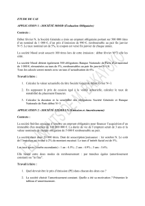 &Eacute;tudes de cas en finance : obligations et investissements