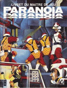 Guide du Ma&icirc;tre de Jeu Paranoia - R&egrave;gles & Aventures
