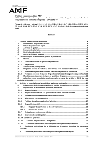 Guide AMF pour l'&eacute;laboration du programme d'activit&eacute; des soci&eacute;t&eacute;s de gestion de portefeuille