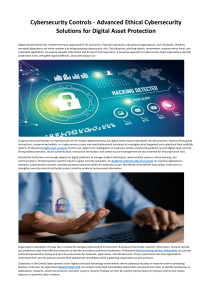 Advanced Ethical Cybersecurity Solutions