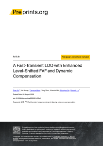 Fast-Transient LDO with Enhanced Level-Shifted FVF and Dynamic Compensation