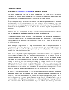 Transcription de r&eacute;union sur le r&eacute;seau &eacute;lectrique et les onduleurs