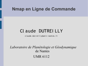 Nmap en ligne de commande : guide des options et principes