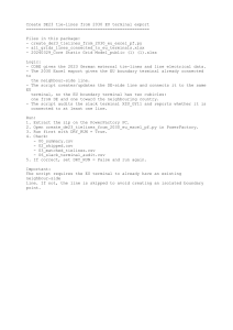 Create DE23 Tie-Lines from 2030 EU Terminal Export Guide