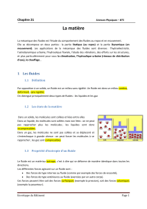 M&eacute;canique des fluides BTS Physique