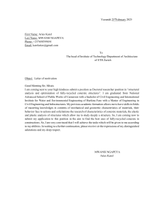 Letter of Motivation for Doctoral Research Position