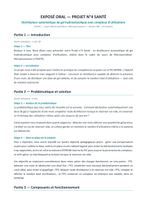 Distributeur automatique de gel hydroalcoolique avec compteur d'utilisations