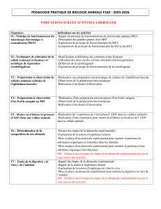 Guide pratique de biologie animale F1B2 2025-2026