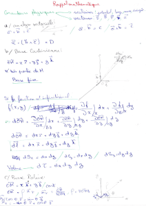 Mathematical Review: Vector Analysis & Coordinate Systems