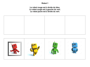 Puzzles de Logique de Positionnement des Robots