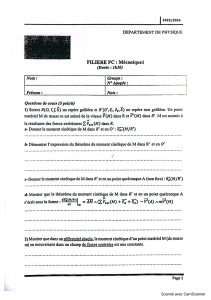 Physics Mechanics 1 Exam: Kinetic Moment Problems