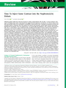 Contrast-Induced Nephrotoxicity: Reevaluating the Debate