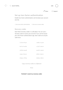 Security   User settings   Netlify